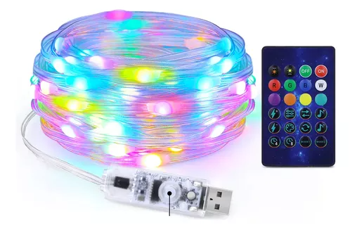 LUCES SMART NAVIDAD RGB USB